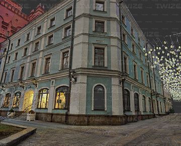 Облако точек фасада здания (вид&nbsp;7)