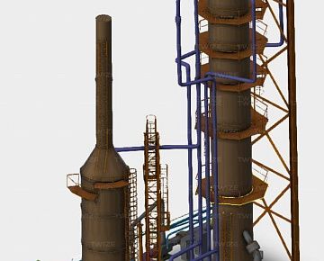 3D-модель установки (вид&nbsp;1)