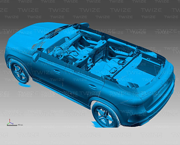3D‑модель автомобиля (вид&nbsp;1)