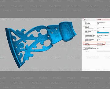 CAD‑модель детали люстры (вид&nbsp;6)