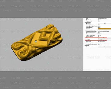CAD‑модель детали люстры (вид&nbsp;1)
