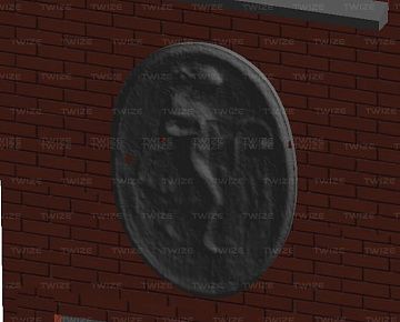 3D-модель детали здания (вид&nbsp;1)