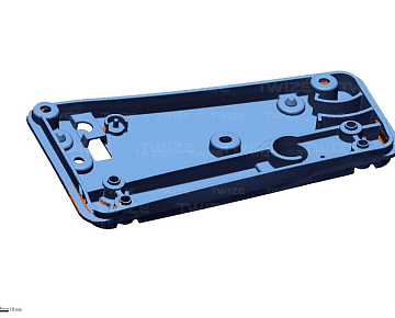 Полигональная модель корпуса (вид&nbsp;2)