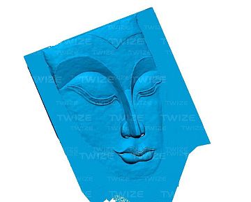 3D‑модель барельефа (вид&nbsp;1)