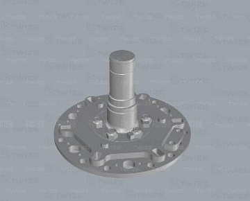 3D‑модель ротора (вид&nbsp;2)