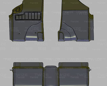 3D‑модель автомобиля (вид&nbsp;4)