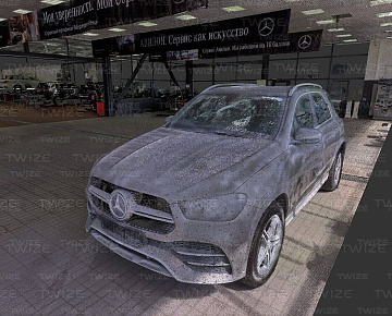 Облако точек автомобиля (вид&nbsp;2)
