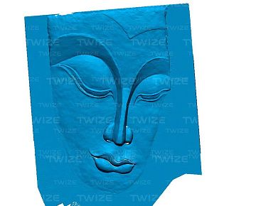 3D‑модель барельефа (вид&nbsp;2)