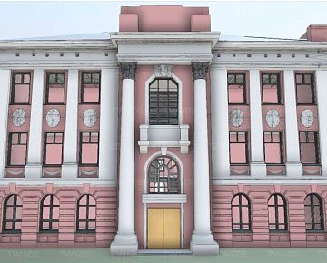 3D-модель здания (вид&nbsp;3)