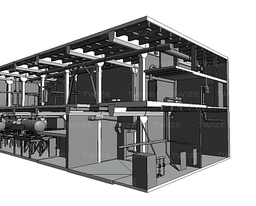 3D-модель в Revit (вид&nbsp;1)